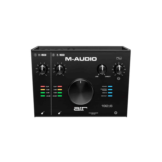 M-Audio Air 192/6 USB 2x2 Audio Interface Monitoring with Midi from Joondalup Music Centre