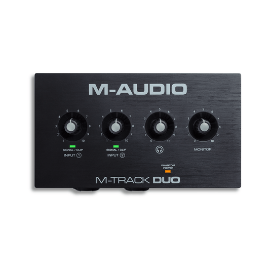 M-Audio M-Track Duo 2 Channel Usb Audio Interface from Joondalup Music Centre