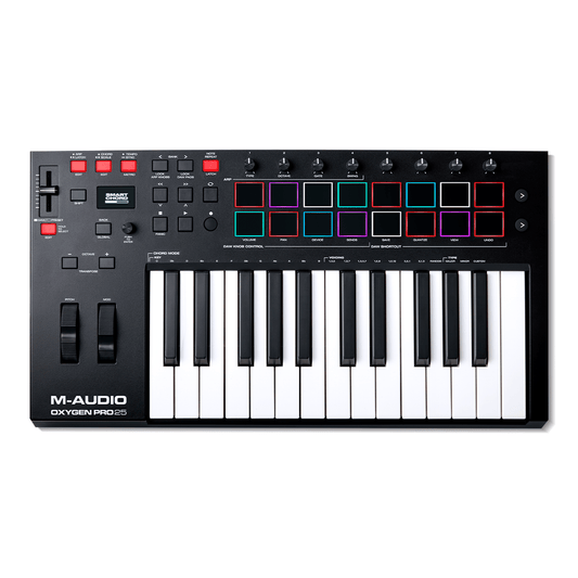 M-Audio Oxygen Pro 25 USB/MIDI Controller Keyboard from Joondalup Music Centre