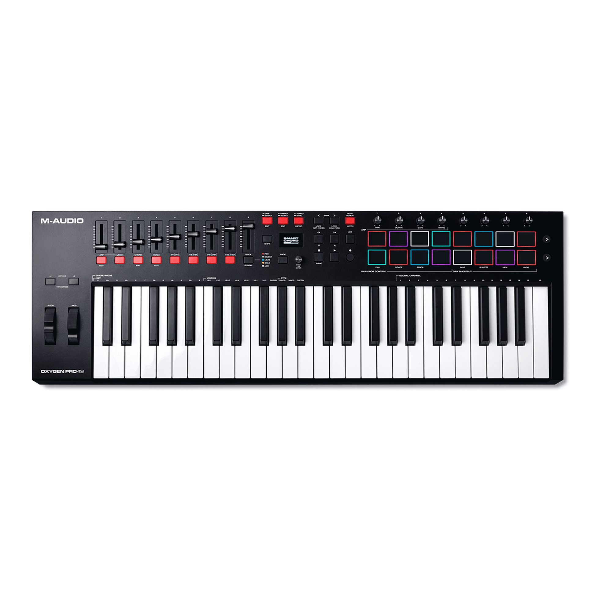M-Audio Oxygen Pro 49 USB/MIDI Controller Keyboard from Joondalup Music Centre