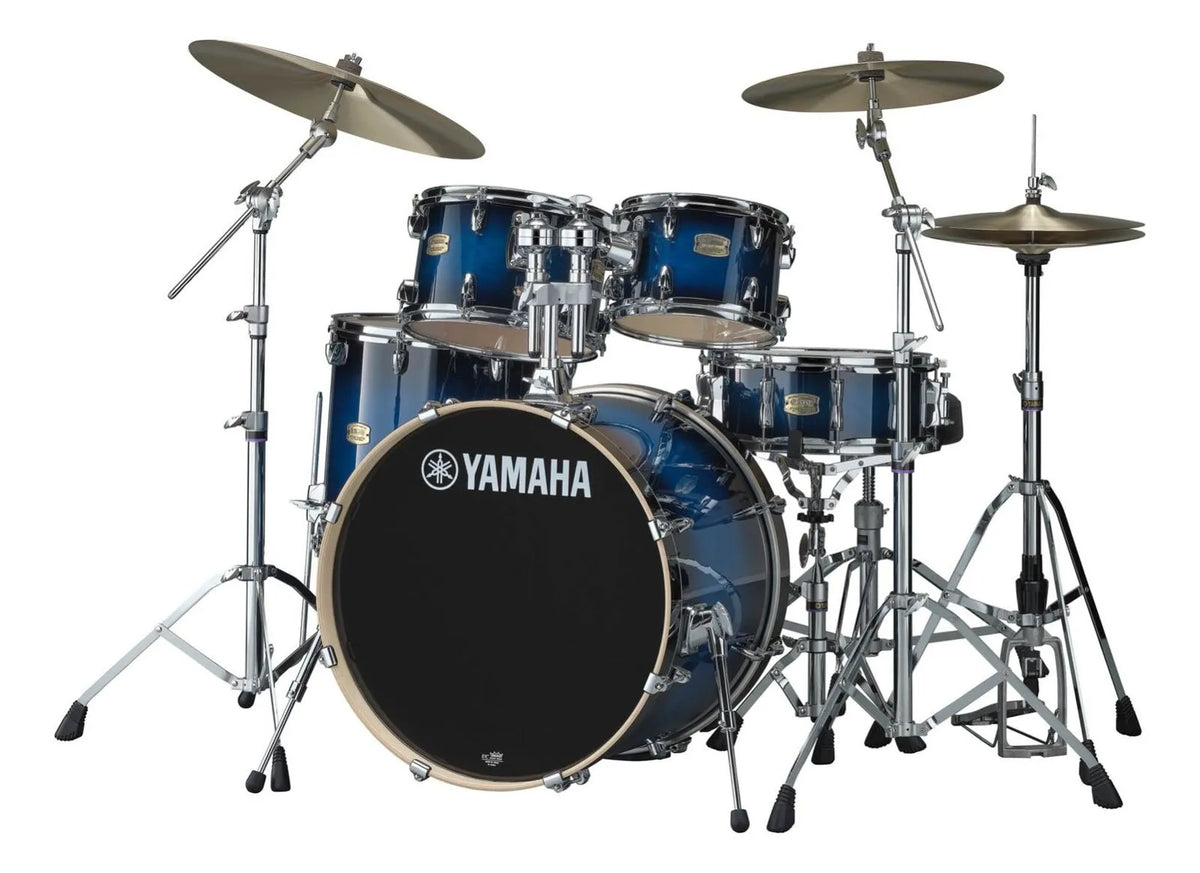 Yamaha Stage Custom Birch Euro 5 Piece Drum Kit - Deep Blue Sunburst