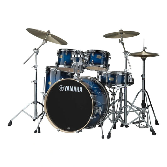 Yamaha Stage Custom Birch Euro 5 Piece Drum Kit - Deep Blue Sunburst