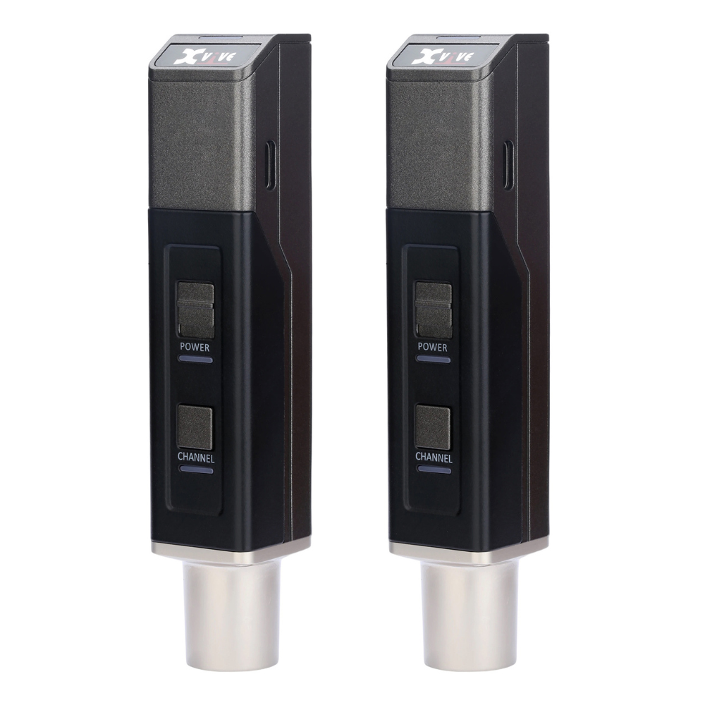 Xvive M5D Duel 5.8GHZ Handheld Wireless Mic System