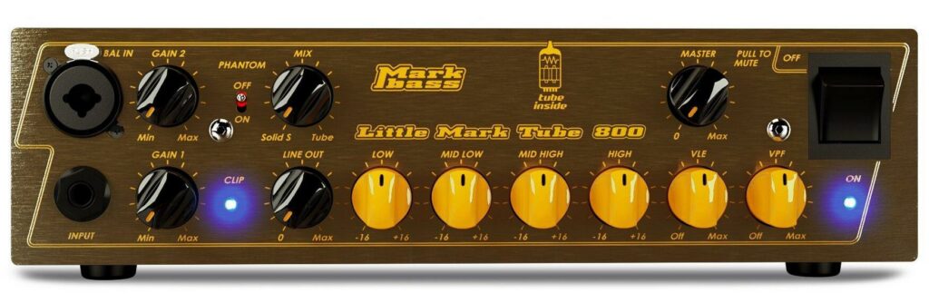 MarkBass Little Mark Tube 800 Bass Amp Head (8ohms)