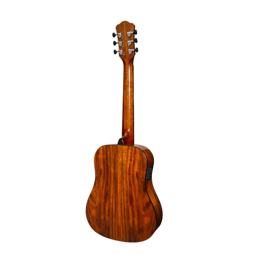 Martinez '51 Series' Babe Traveller Acoustic Guitar - Teakwood