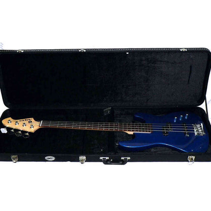 MBT Wooden Electric Bass Guitar Case - Black