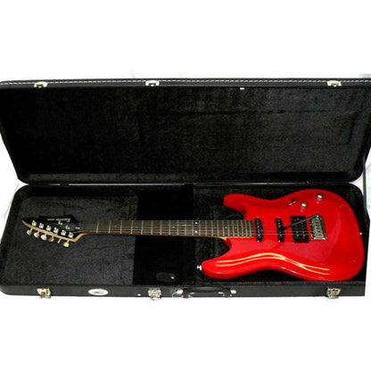 MBT Wooden Electric Guitar Case - Black