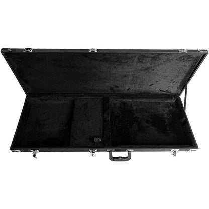 MBT Wooden "Jag/Jazzmaster Style" Electric Guitar Case - Black