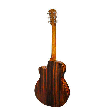 Martinez '51 Series' Folk Size Acoustic-Electric Guitar - Amara