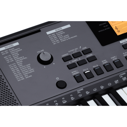 Medeli MK200 61 Keys Portable Keyboard closeup