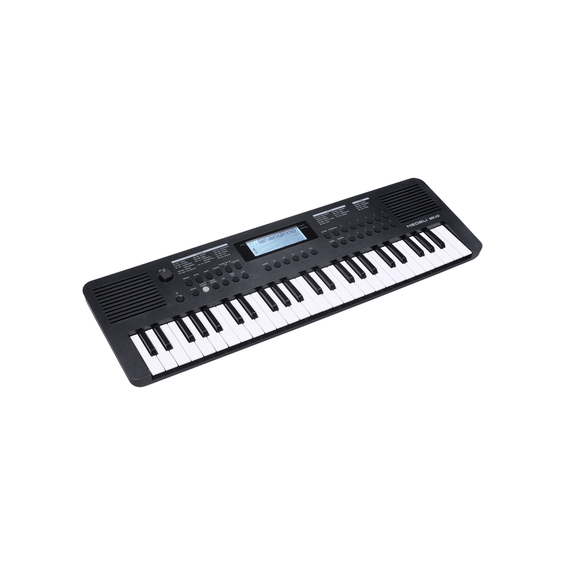 Medeli MK49 49-Mini-Key Portable Keyboard side