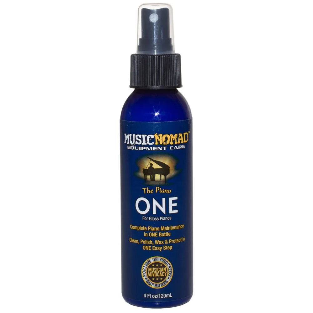 Music Nomad "Piano One" All In One Piano Cleaner, Polish & Wax - 120ml