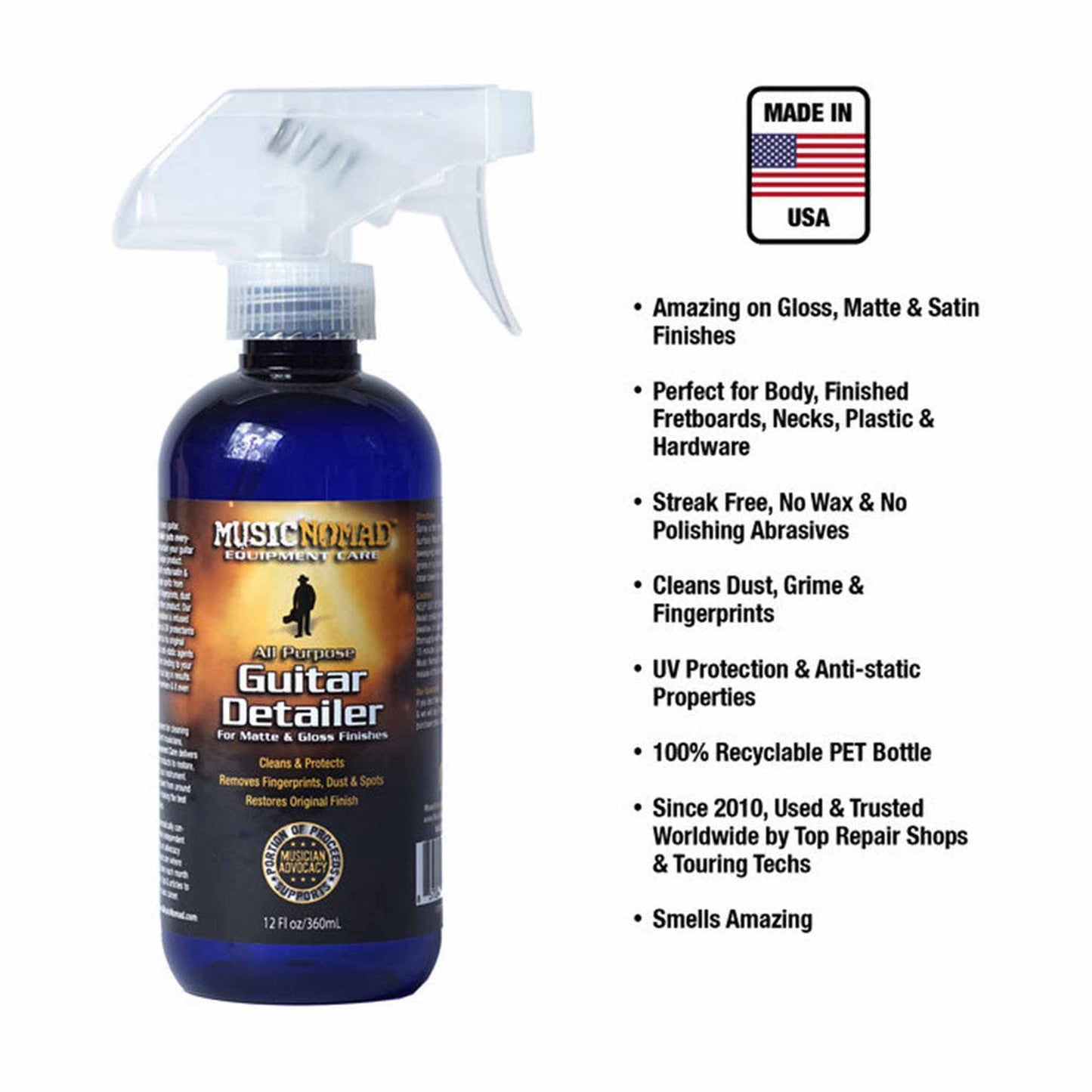 Music Nomad 12oz Guitar Detailer