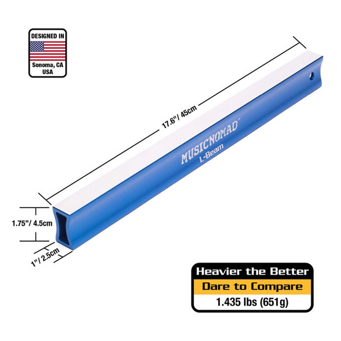 Music Nomad Fret Leveling Beam (45cm) - Joondalup Music Centre