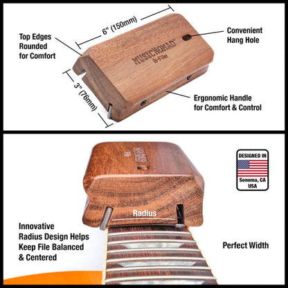 Music Nomad Fret Beveling File (B-File) - Joondalup Music Centre