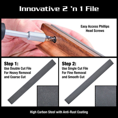 Music Nomad Fret Beveling File (B-File) - Joondalup Music Centre