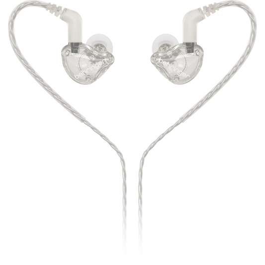 Behringer MO240-CL Pro Dual Driver In-Ear Studio Earphones