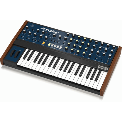 Behringer MonoPoly 37-Key Analog Polyphonic Synthesizer-SYNTHERSIZERS-Joondalup Music Centre