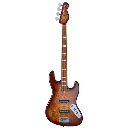 Mooer MBJ420 J-Style Electric Bass Guitar – Red Burst