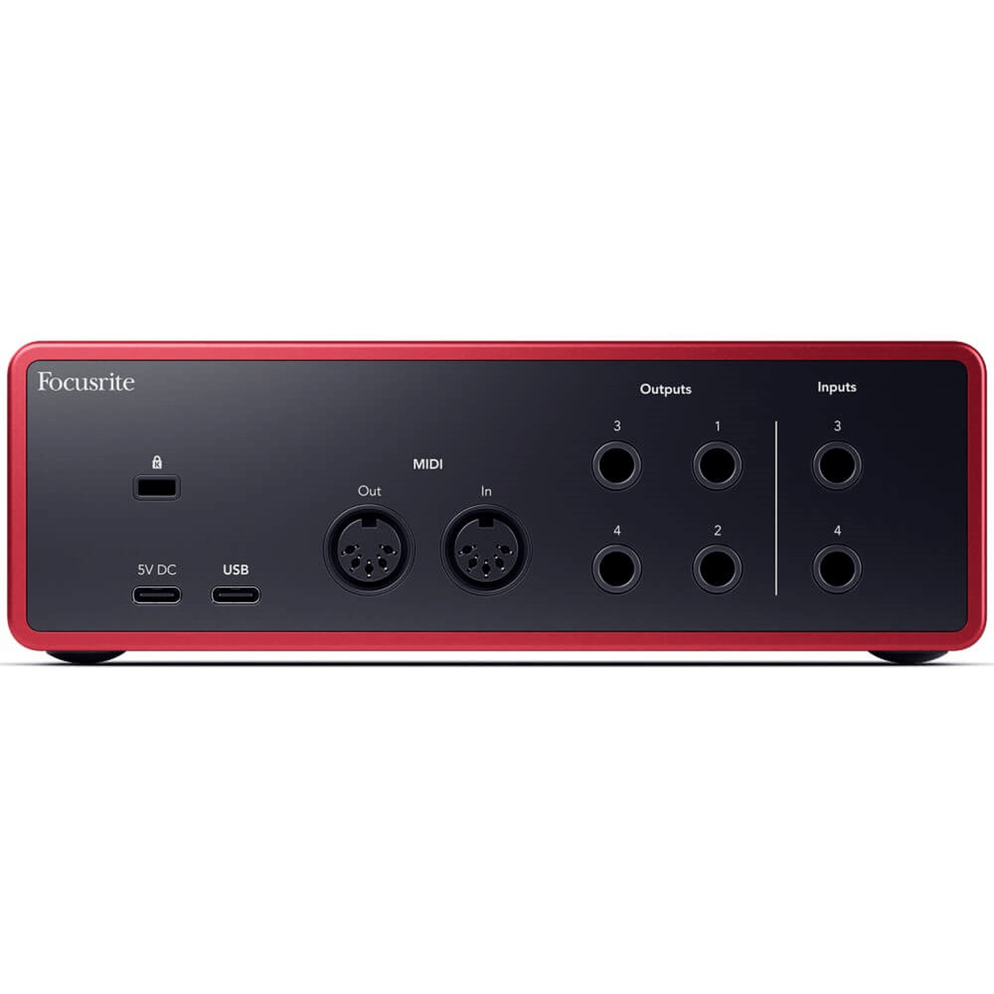 Focusrite Scarlett 4i4 Gen 4 4-in/4-out USB Audio Interface