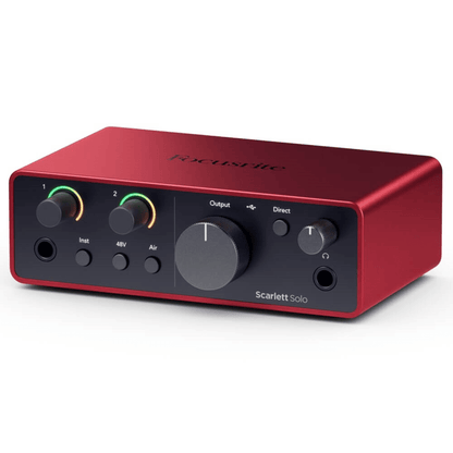 Focusrite Scarlett Solo Studio 4th Generation Recording Pack