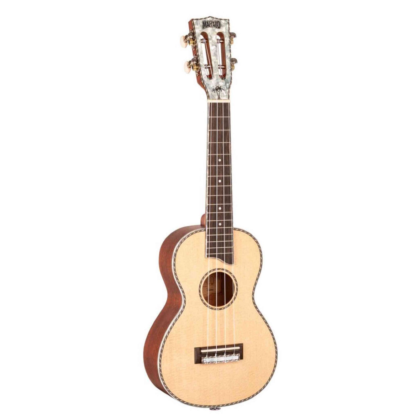 Mahalo MP2 Pearl Series Solid Top Concert Ukulele - Natural - Joondalup Music Centre