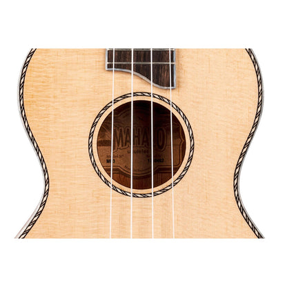 Mahalo Pearl Series Solid Spruce Top Tenor Ukulele – Natural Matte