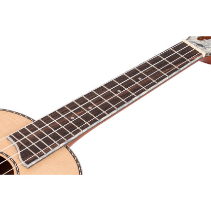 Mahalo Pearl Series Solid Spruce Top Tenor Ukulele – Natural Matte