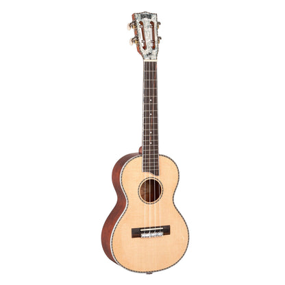 Mahalo Pearl Series Solid Spruce Top Tenor Ukulele – Natural Matte