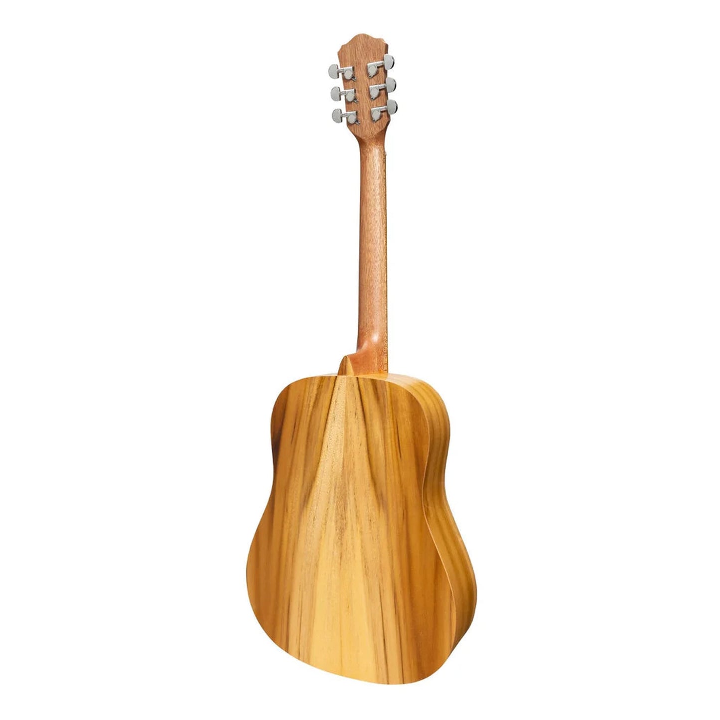 Martinez Acoustic Middy Traveller Guitar- Jati-Teakwood