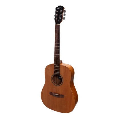 Martinez Acoustic Middy Traveller Guitar - Mahogany