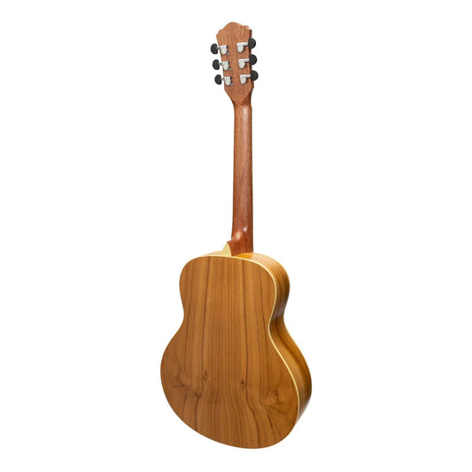 Martinez Acoustic Middy Traveller Guitar - Mindi-Wood-ACOUSTIC GUITAR-Joondalup Music Centre