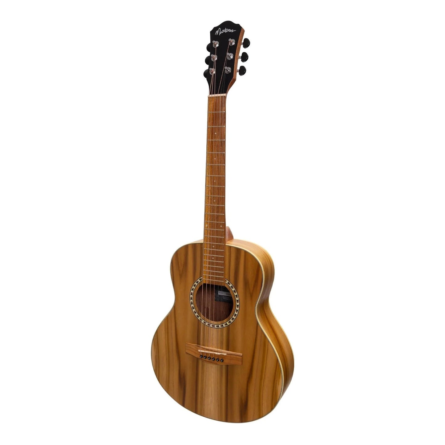 Martinez Acoustic Middy Traveller Guitar - Mindi-Wood