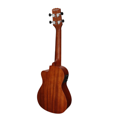 Martinez 'Southern Belle 6 Series' Mahogany Solid Top Concert Ukulele W/Case - Sunburst - UKULELE - [shop-name]