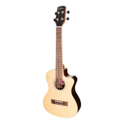 Martinez 'Southern Belle 7 Series' Spruce Solid Top Tenor Ukulele W/Case - UKULELE - [shop-name]