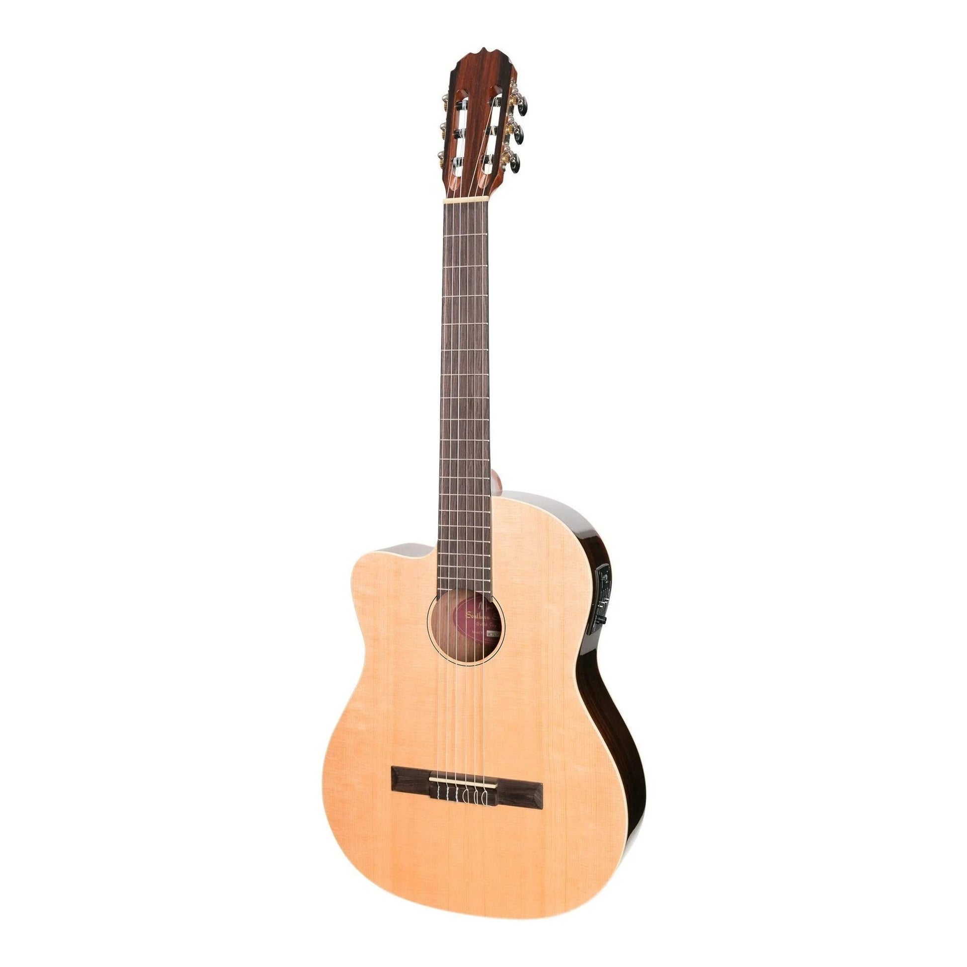 Martinez Left Handed Spruce Solid Top Classical Guitar from Joondalup Music Centre
