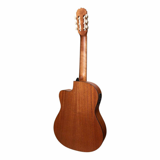 Martinez MNCC-15S-MOP Solid Mahoany Top Classical Guitar w/ Pickup from Joondalup Music Centre 2