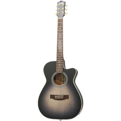 Maton EBG808C Acoustic-Electric Guitar - Ghost Black from Joondalup Music Centre