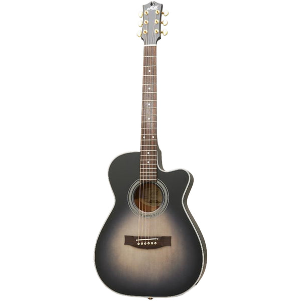 Maton EBG808C Acoustic-Electric Guitar - Ghost Black