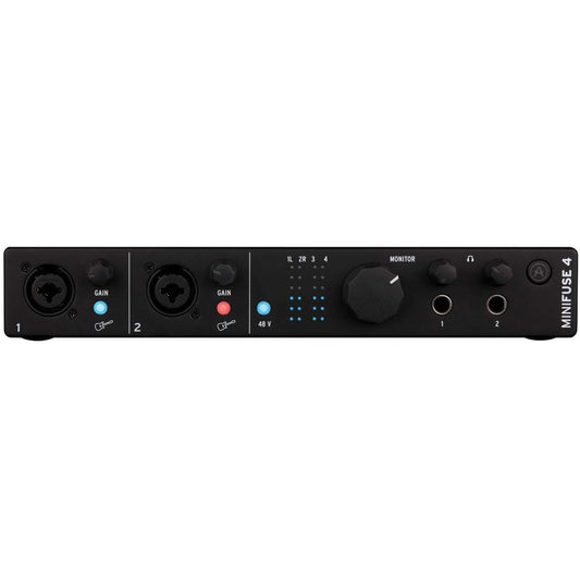 Arturia MiniFuse 4 4 In/4 Out USB 2 Interface - Black - RECORDING - [shop-name]