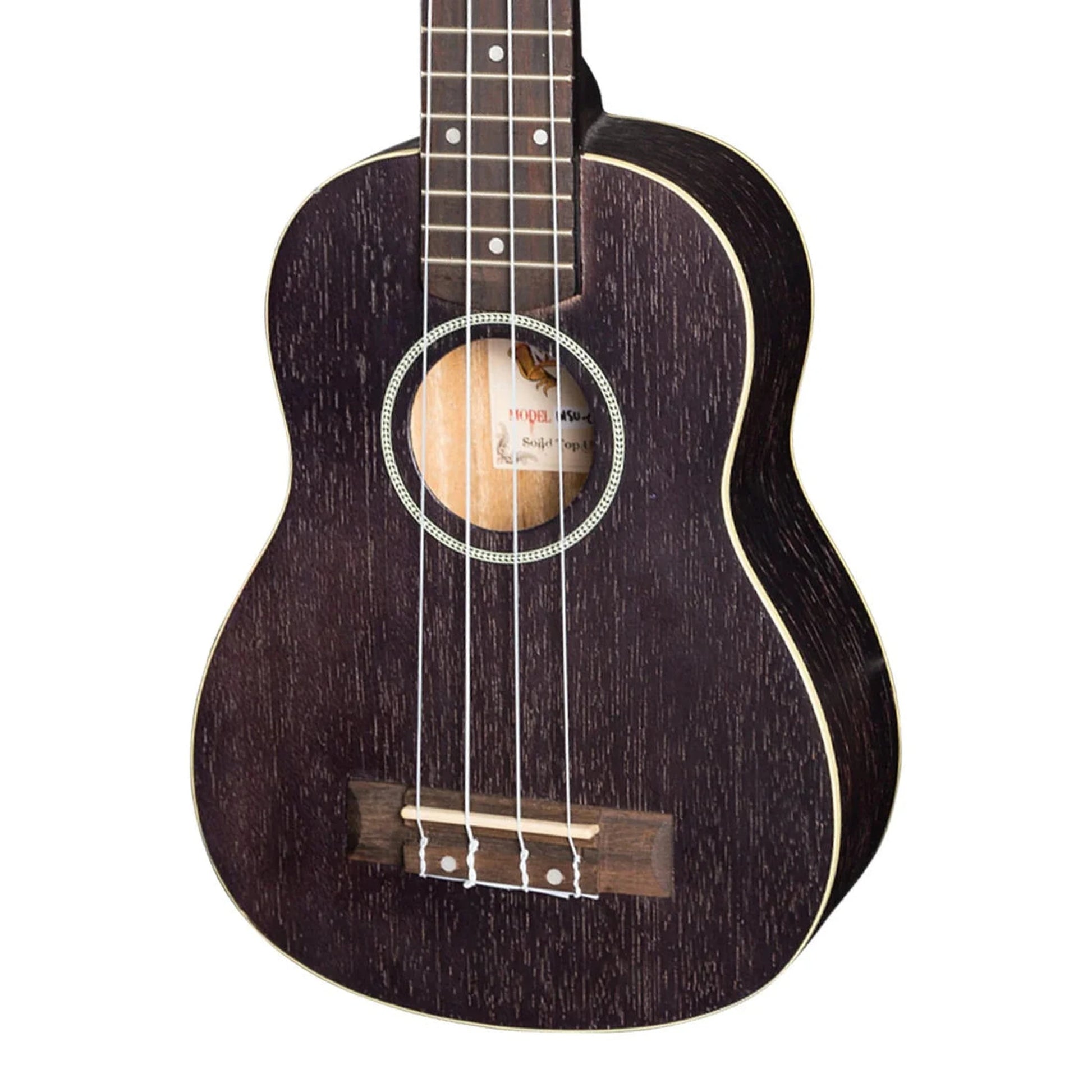Mojo 'Colour Series' Soprano Ukulele - Black From Joondalup Music Centre 3