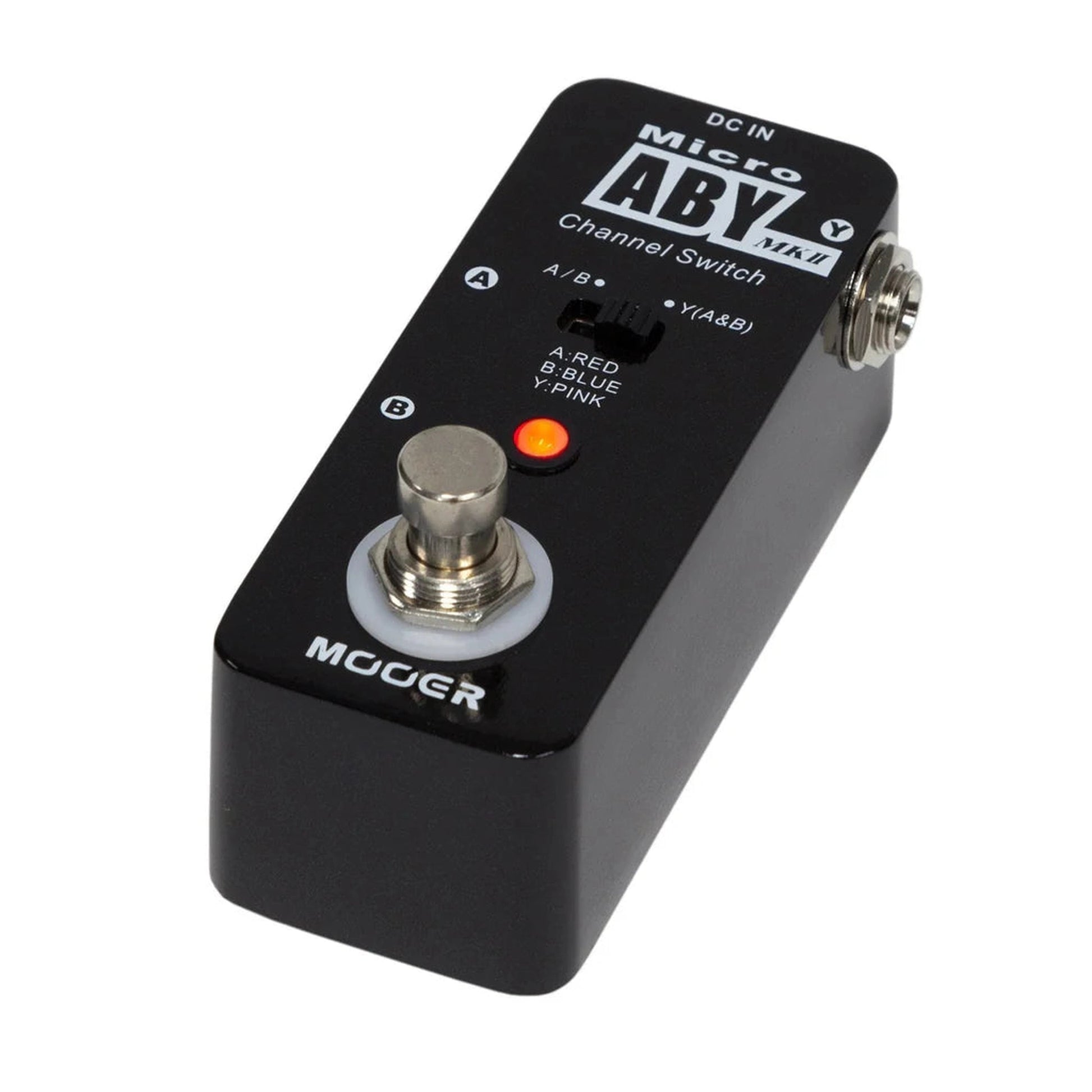 Mooer ABY Channel Switching Micro Guitar Effects Pedal - Joondalup Music Centre