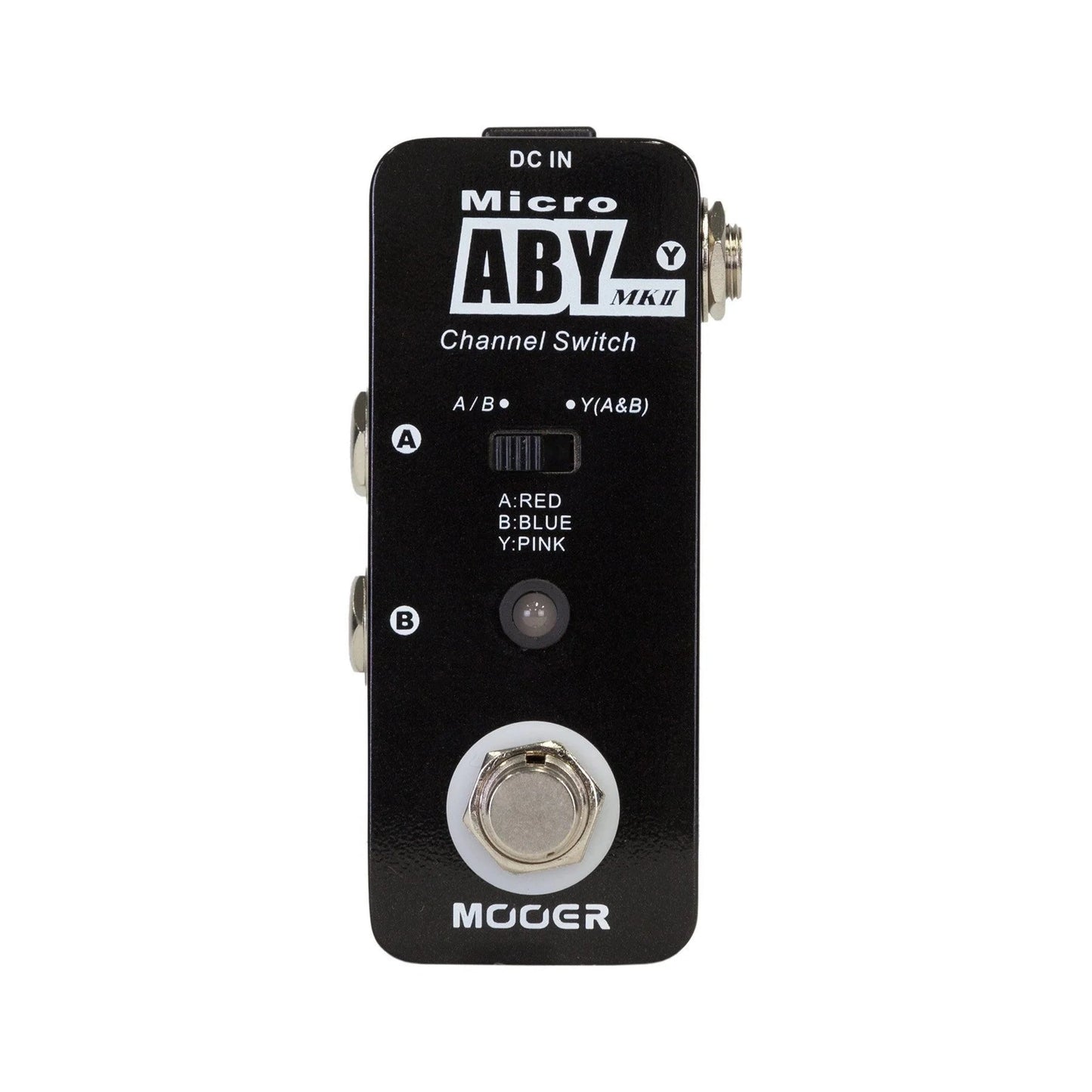 Mooer ABY Channel Switching Micro Guitar Effects Pedal - Joondalup Music Centre