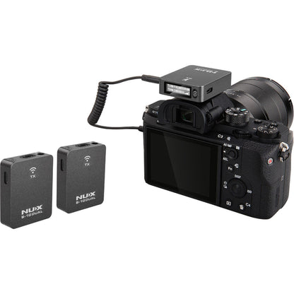 NU-X B-10 Dual Digital 2.4GHz Wireless Vlog Microphone System from Joondalup Music Centre 5