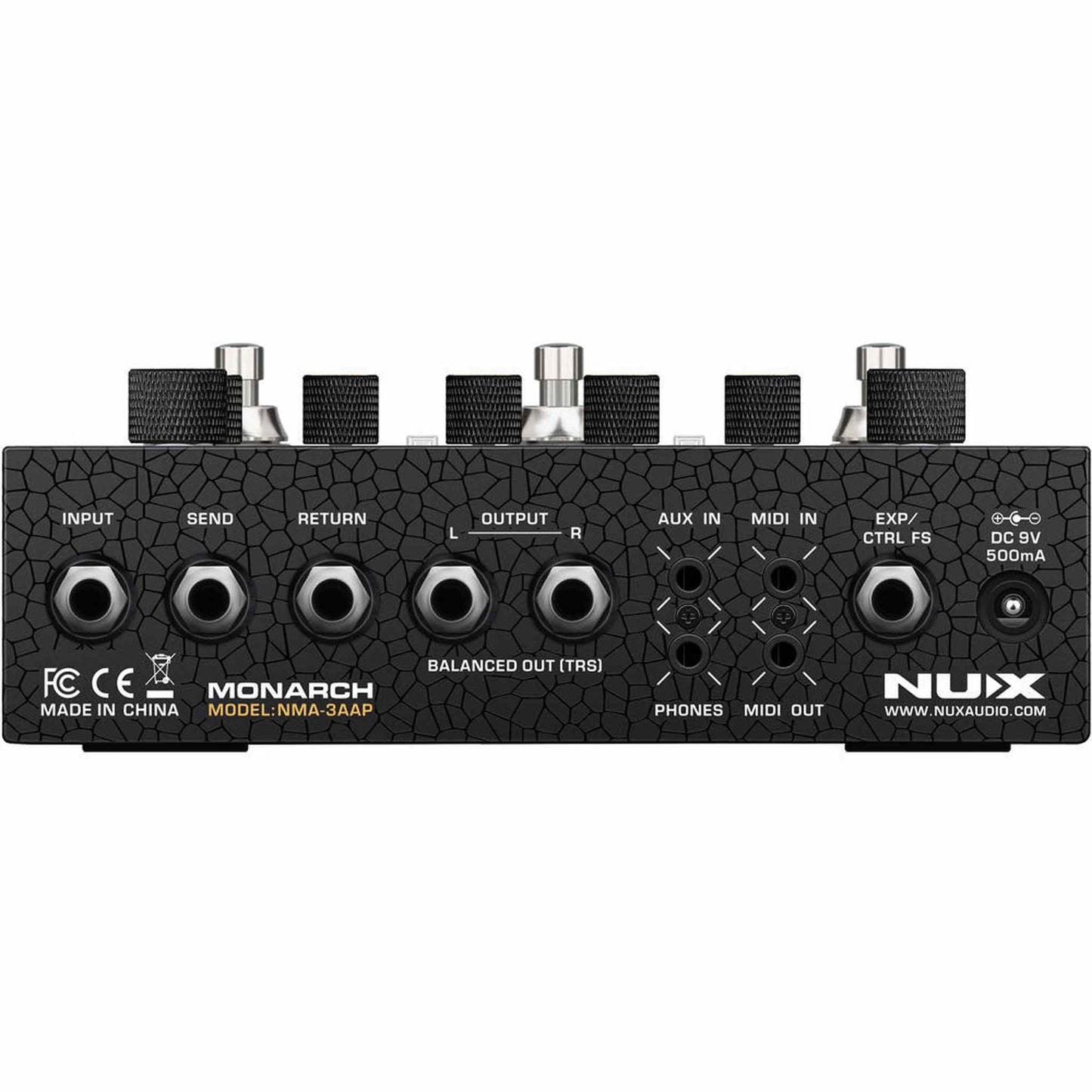 NU-X Monarch Series Amp Academy 3-Footswitch Stomp Compact Modeler from Joondalup Music Centre 3