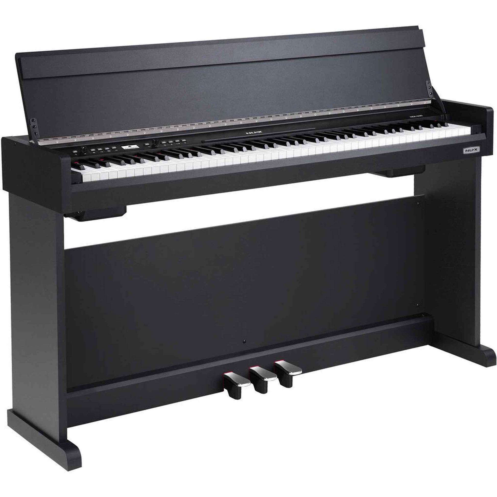 NU-X NCK-330 Upright 88-Key Digital Piano - Black Finish from Joondalup Music Centre