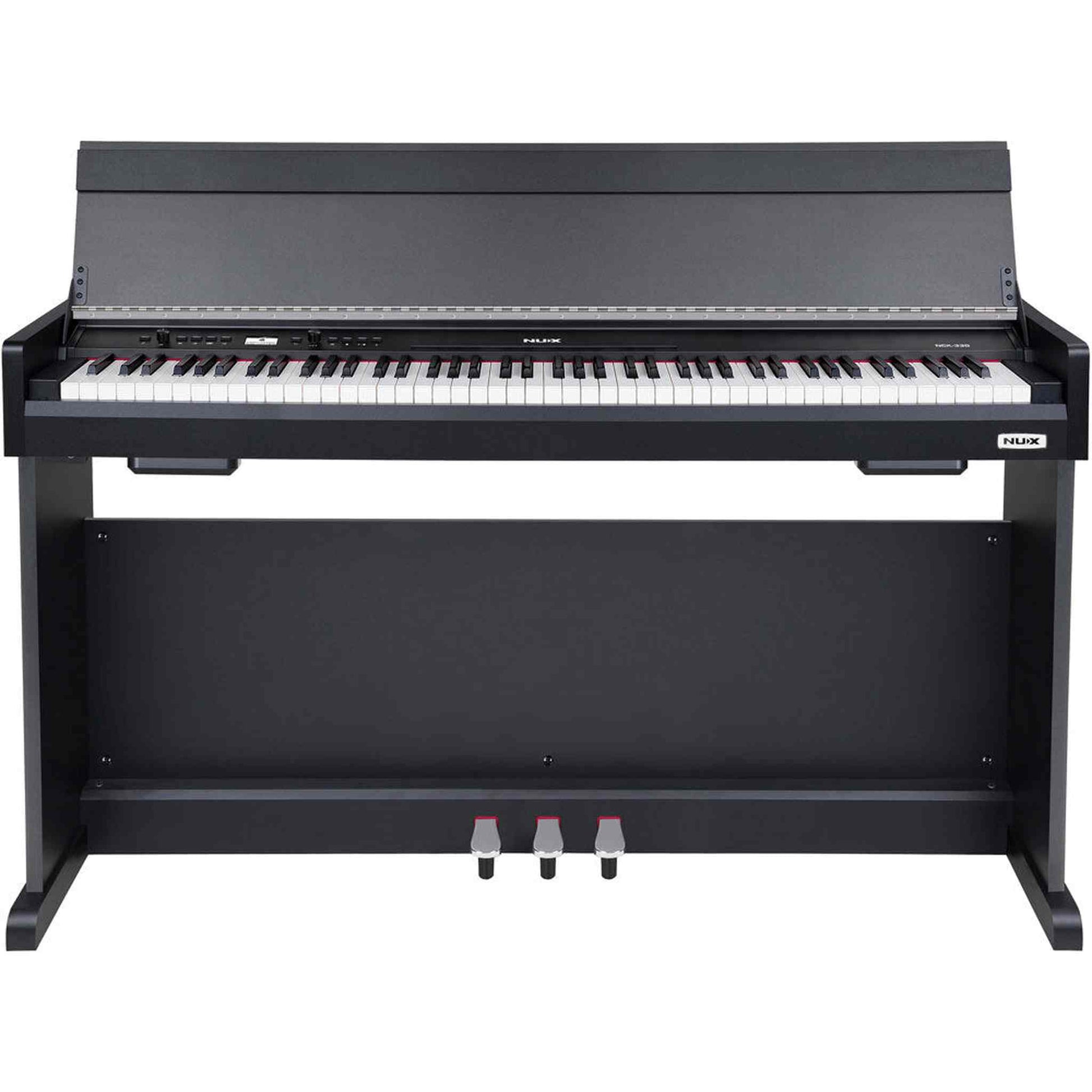 NU-X NCK-330 Upright 88-Key Digital Piano - Black Finish from Joondalup Music Centre 9