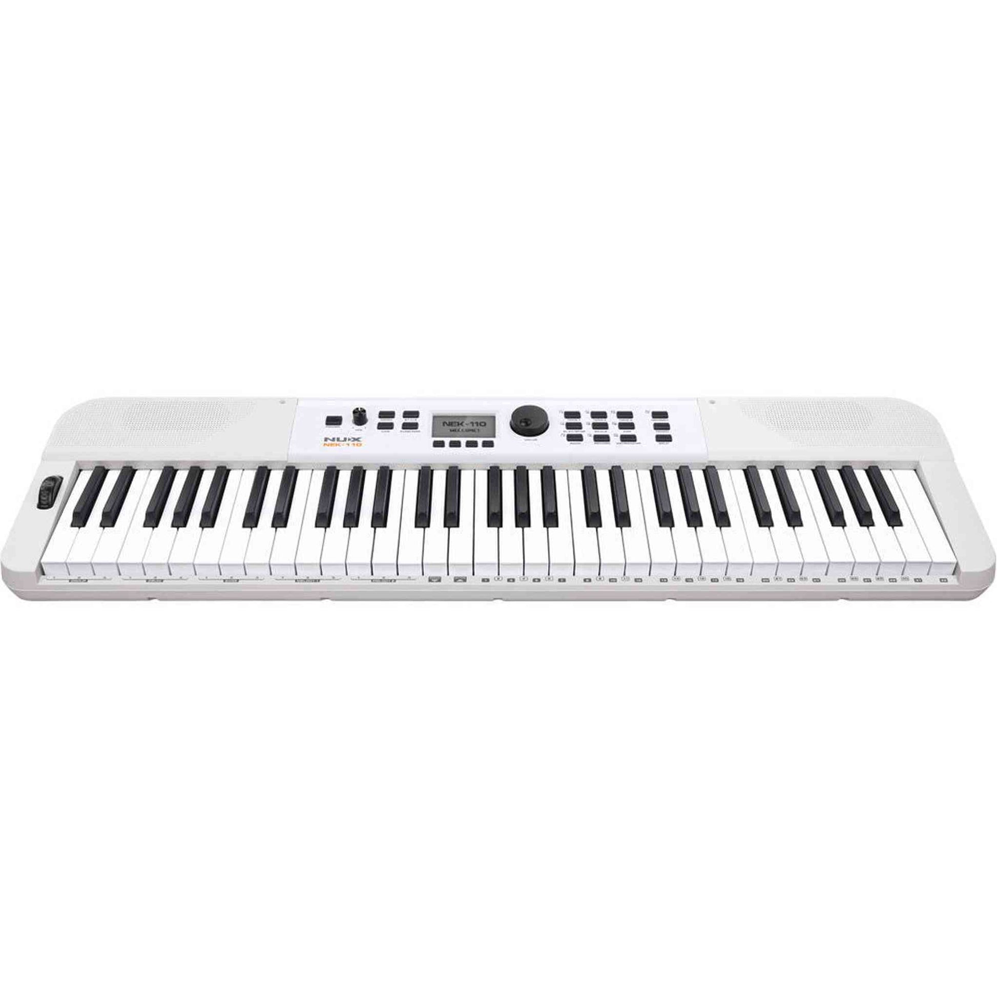 NU-X NEK-110 Portable 61-Note Keyboard - White from Joondalup Music Centre 2