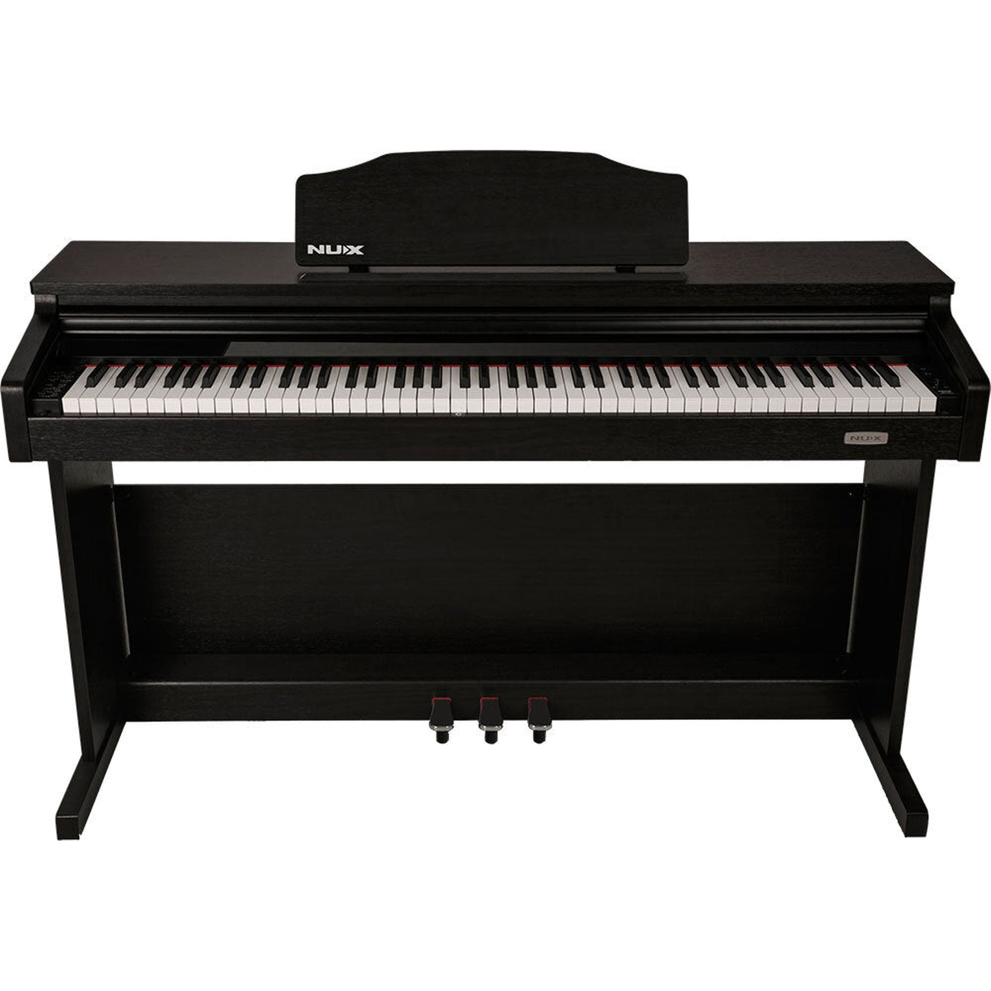 NU-X WK520 Upright 88-Key Digital Piano - Dark Wood Finish from Joondalup Music Centre