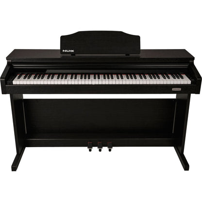 NU-X WK520 Upright 88-Key Digital Piano - Dark Wood Finish from Joondalup Music Centre